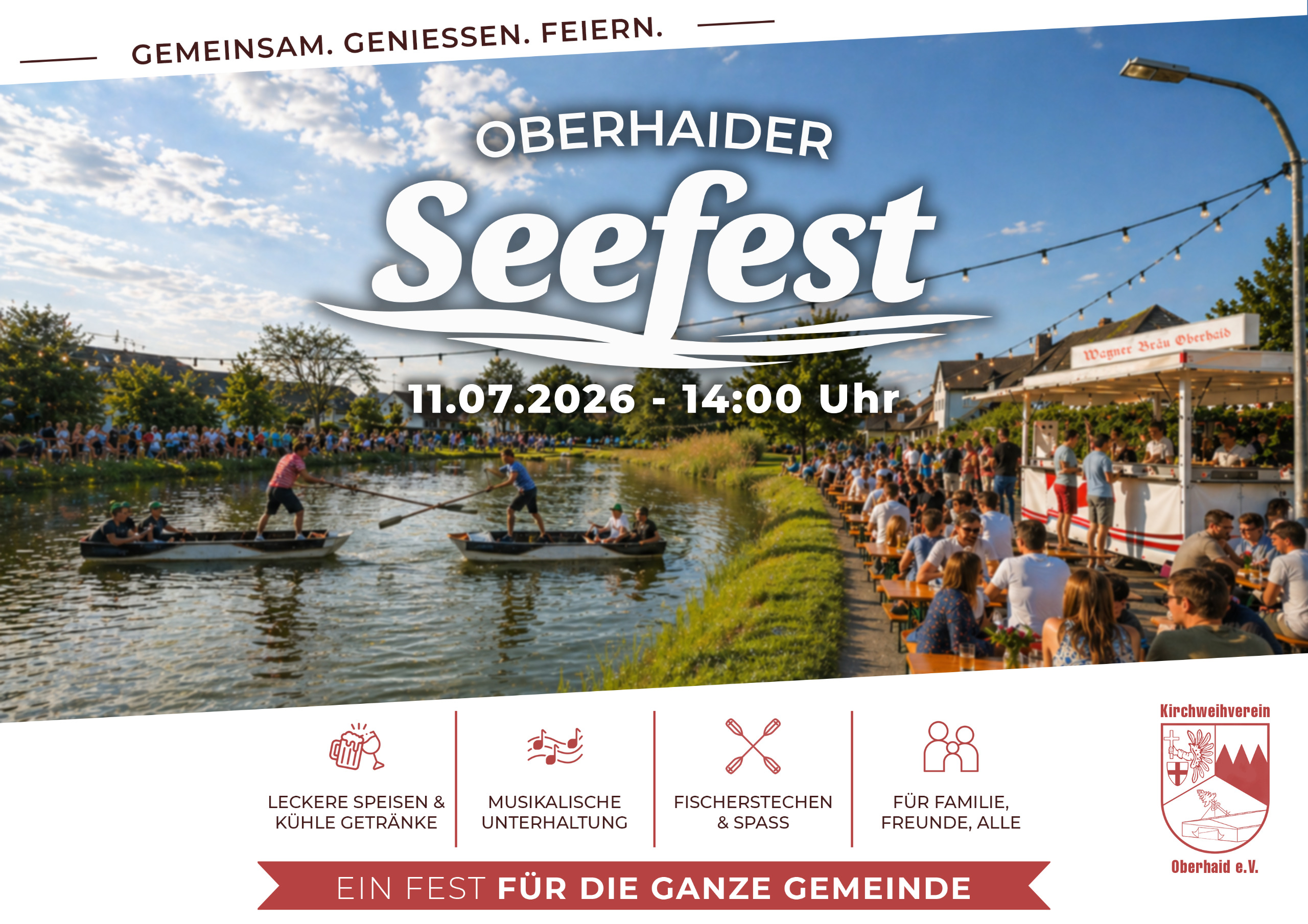 Das Seefest in Oberhaid ist zurück!